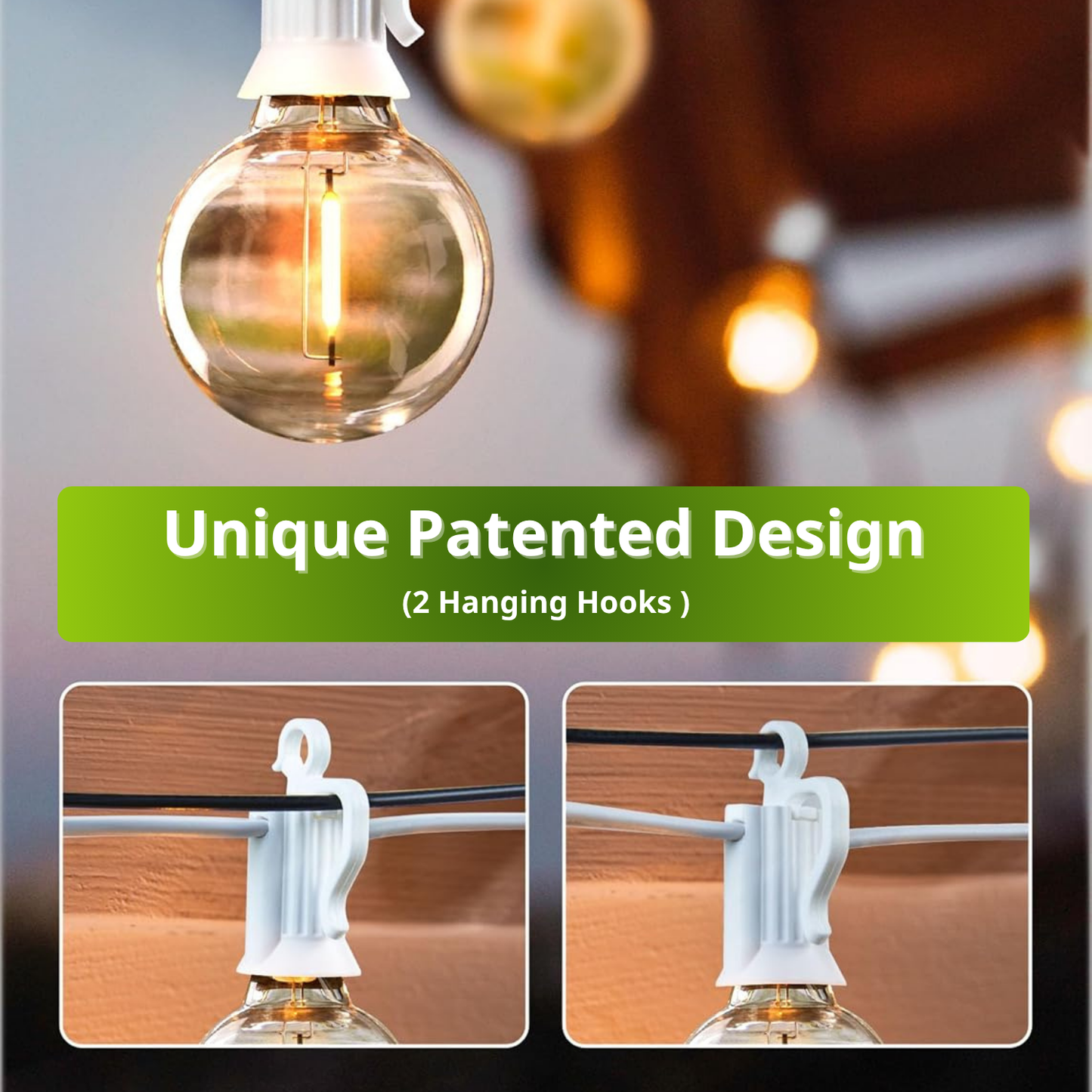 DIY Balcony Decor Lights