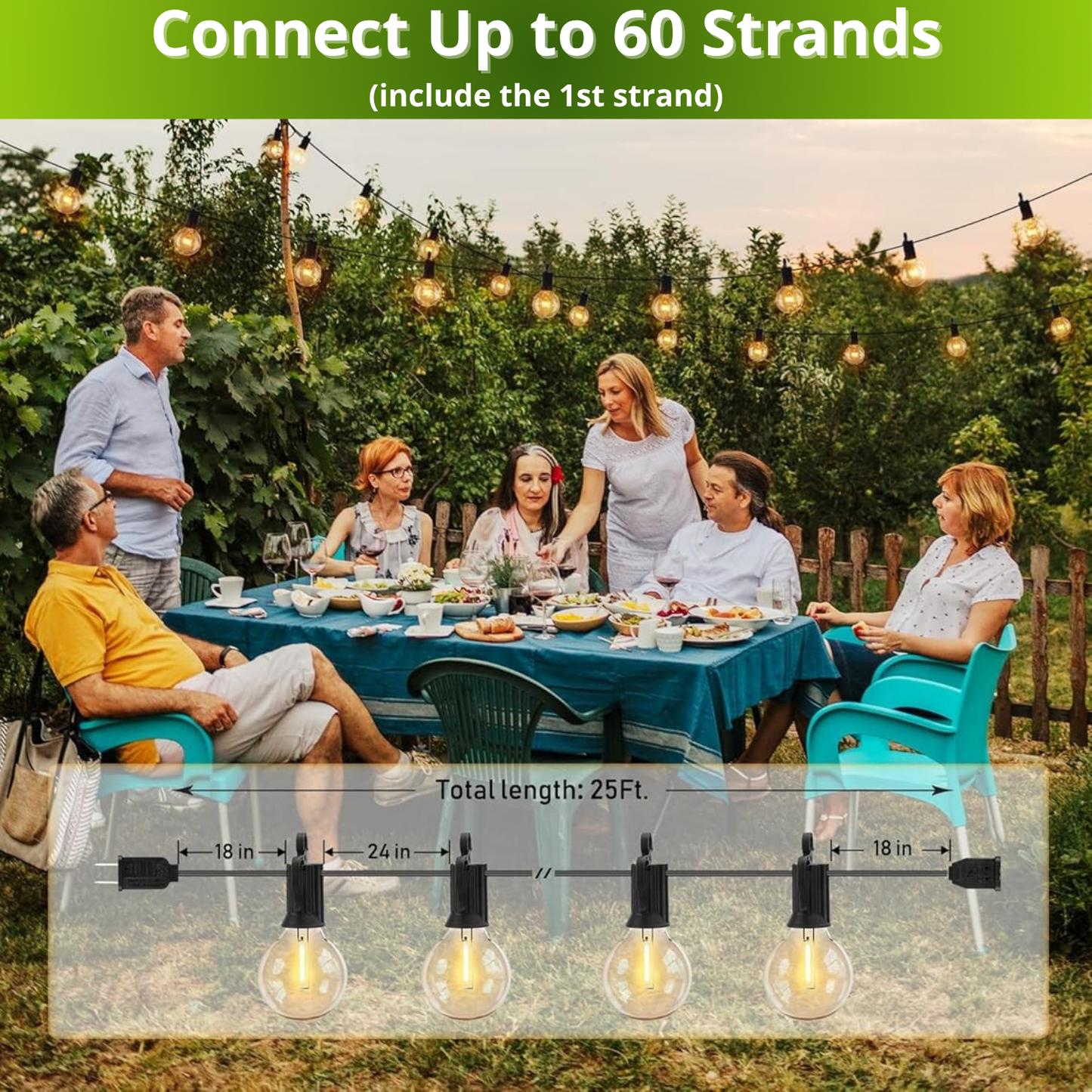 DIY Balcony Decor Lights