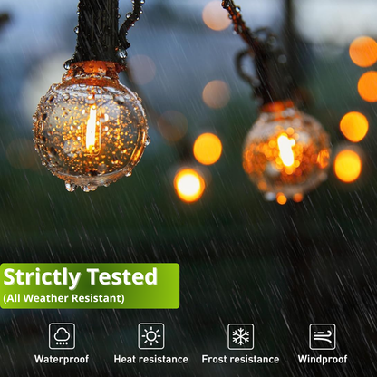 DIY Balcony Decor Lights