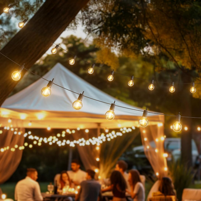DIY Balcony Decor Lights