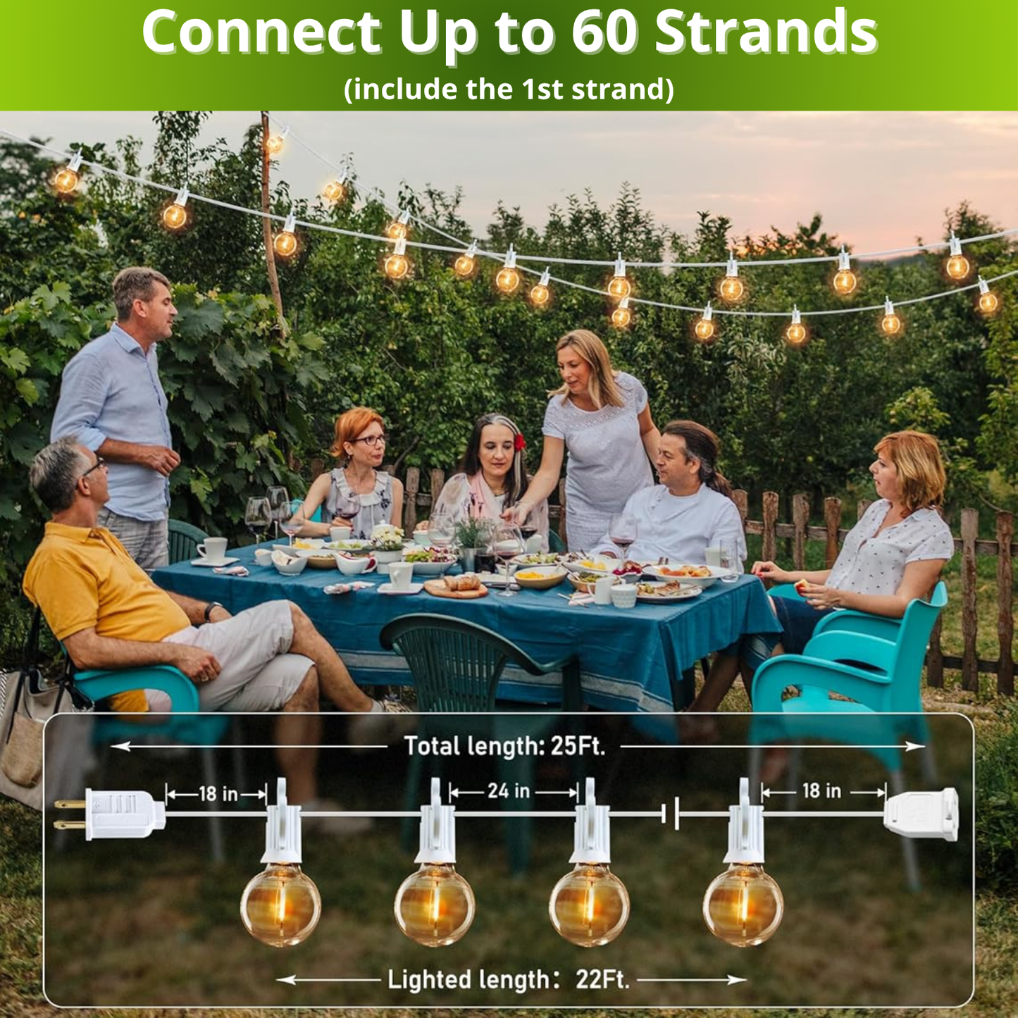 DIY Balcony Decor Lights