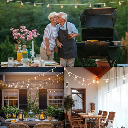 DIY Balcony Decor Lights